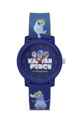 DAVID GUNER Kaptan Pengu Çocuk Saati - Mavi - DG-8683LA-AH7