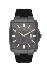 DAVID GUNER Gun Kaplamalı Gri Kadranlı Erkek Kol Saati - DG-8622GD-V9