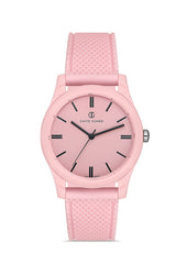 DAVID GUNER Erkek Pembe Kadranlı Pembe Silikon Kol Saati - DG-8688GD-ZO16