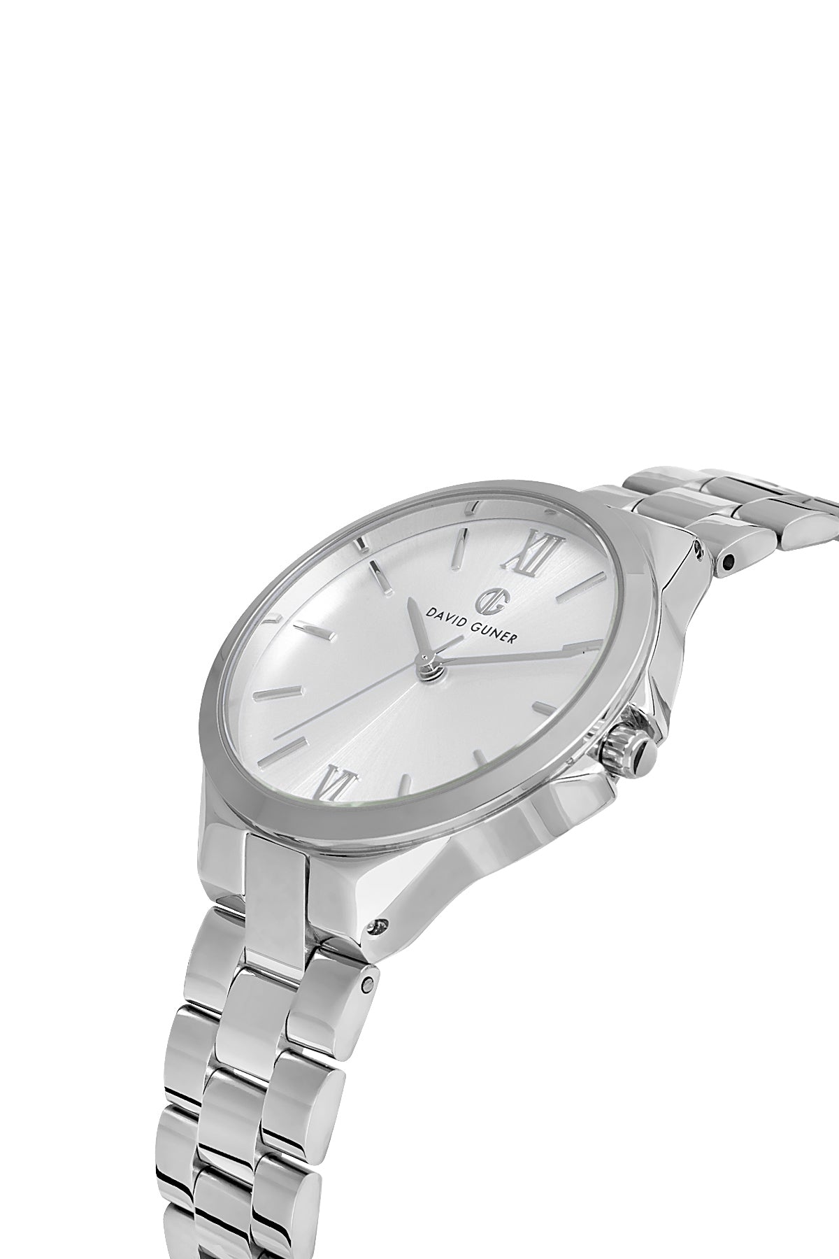 David Guner Kadın Gümüş Kadranlı Gümüş Çelik Kol Saati - DG-8750LA-A1