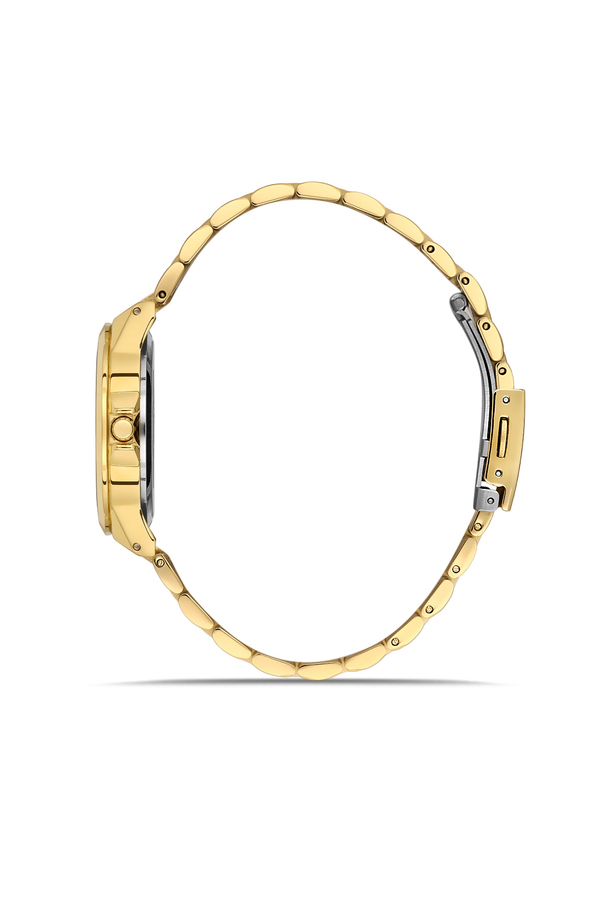 David Guner Kadın Yeşi̇l Kadranlı Sari Çelik Kol Saati - DG-8750LA-B10