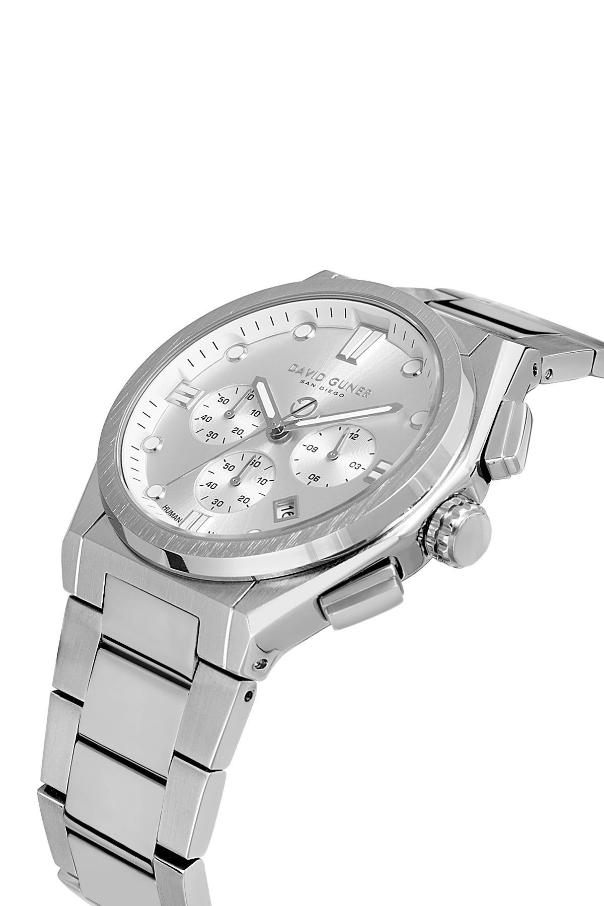 DAVID GUNER KOL SAATİ GÜMÜŞ Kadran GÜMÜŞ Kaplama ERKEK - DG-8861GA-A1