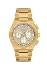 DAVID GUNER KOL SAATİ GRİ Kadran SARI Kaplama ERKEK - DG-8861GA-B9