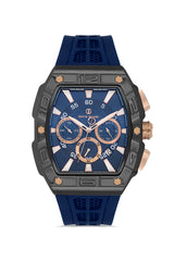 DAVID GUNER KOL SAATİ MAVİ Kadran GUN Kaplama ERKEK - DG-8838GD-ZA3