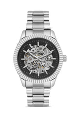 DAVID GUNER KOL SAATİ SİYAH Kadran GÜMÜŞ Kaplama ERKEK - DG-8853GA-A2