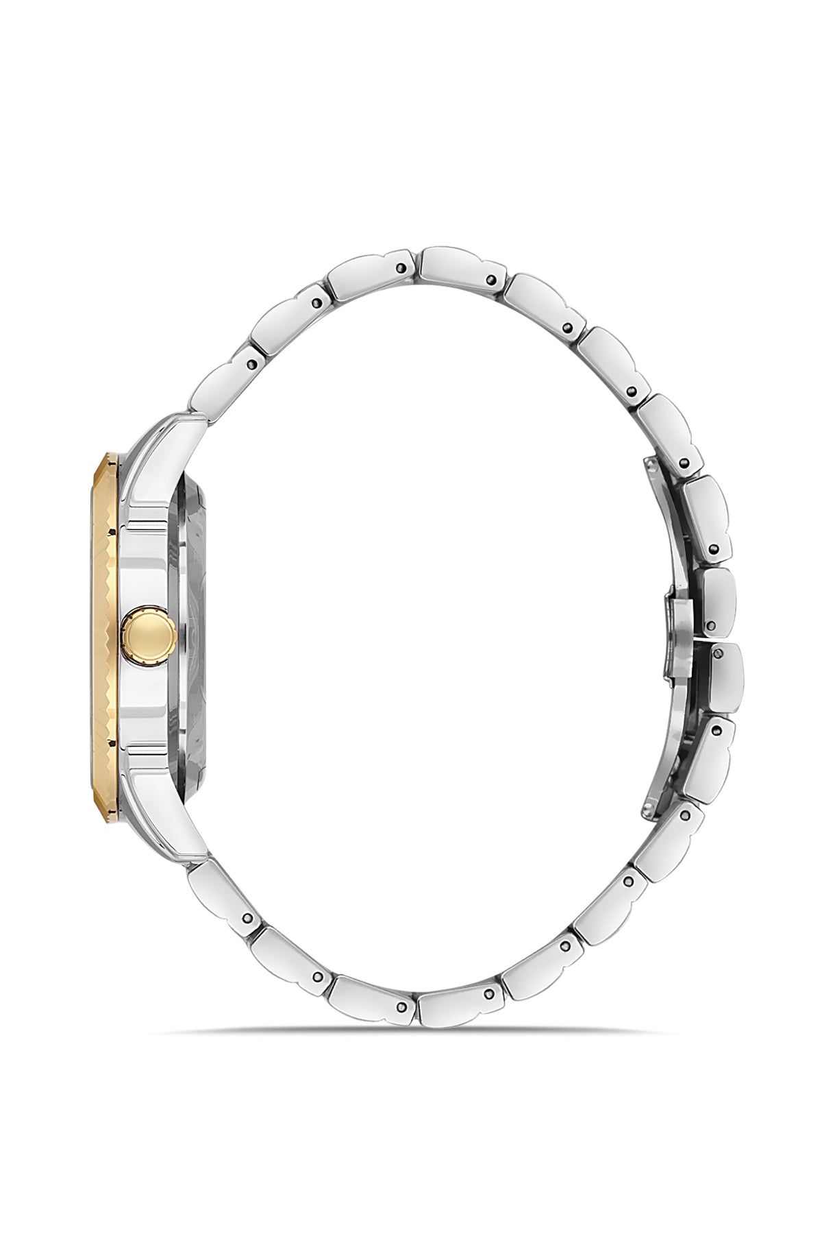 DAVID GUNER KOL SAATİ GÜMÜŞ Kadran SARI BEYAZ Kaplama ERKEK - DG-8853GA-D1