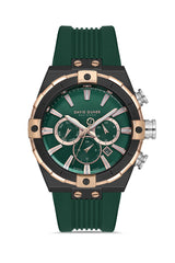 DAVID GUNER KOL SAATİ YEŞİL Kadran ROSE SİYAH Kaplama ERKEK - DG-8913GD-ZX10