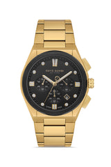 DAVID GUNER KOL SAATİ SİYAH Kadran SARI SİYAH Kaplama ERKEK - DG-8861GA-N2