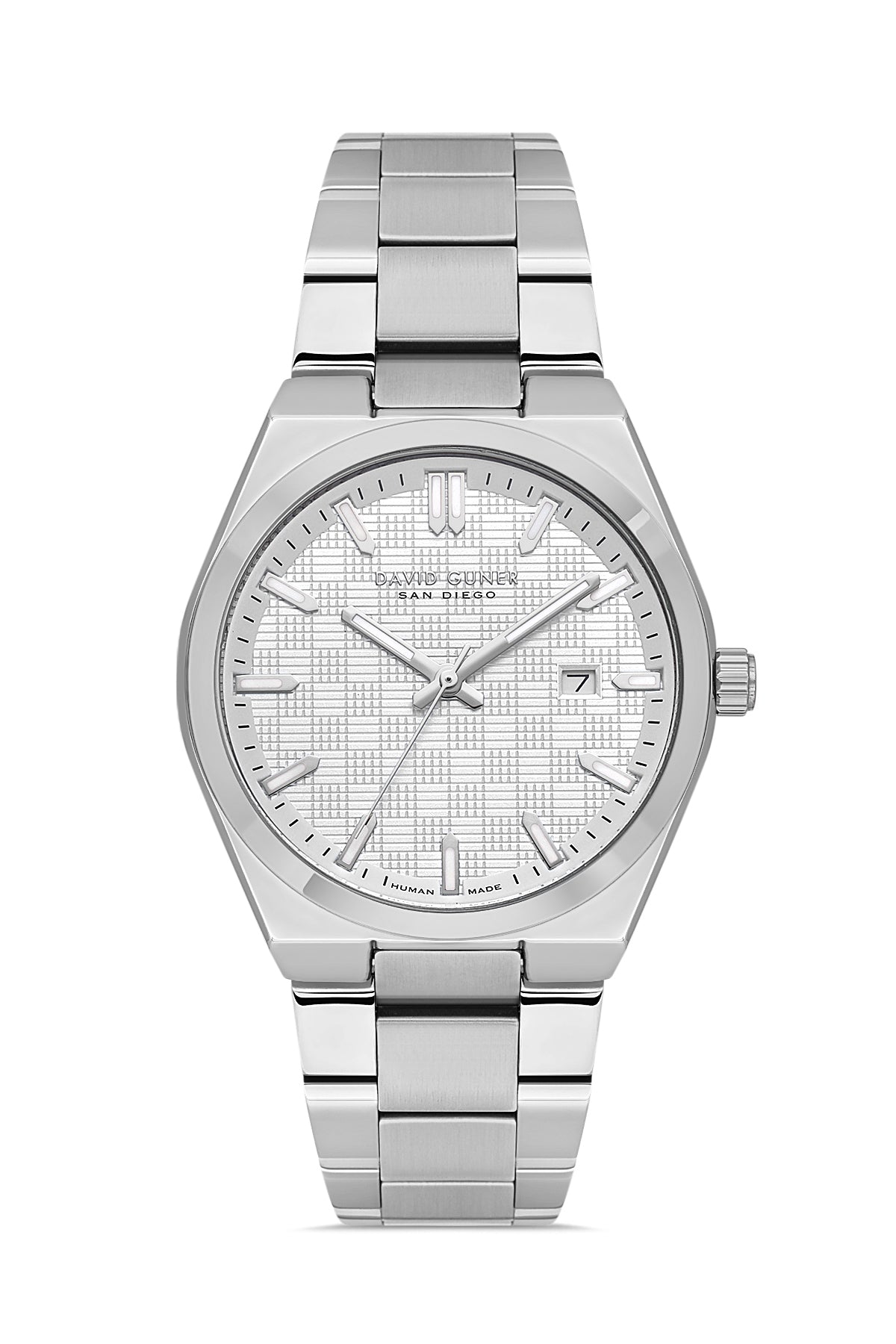 DAVID GUNER KOL SAATİ GÜMÜŞ Kadran GÜMÜŞ Kaplama ERKEK - DG-8932GA-A1