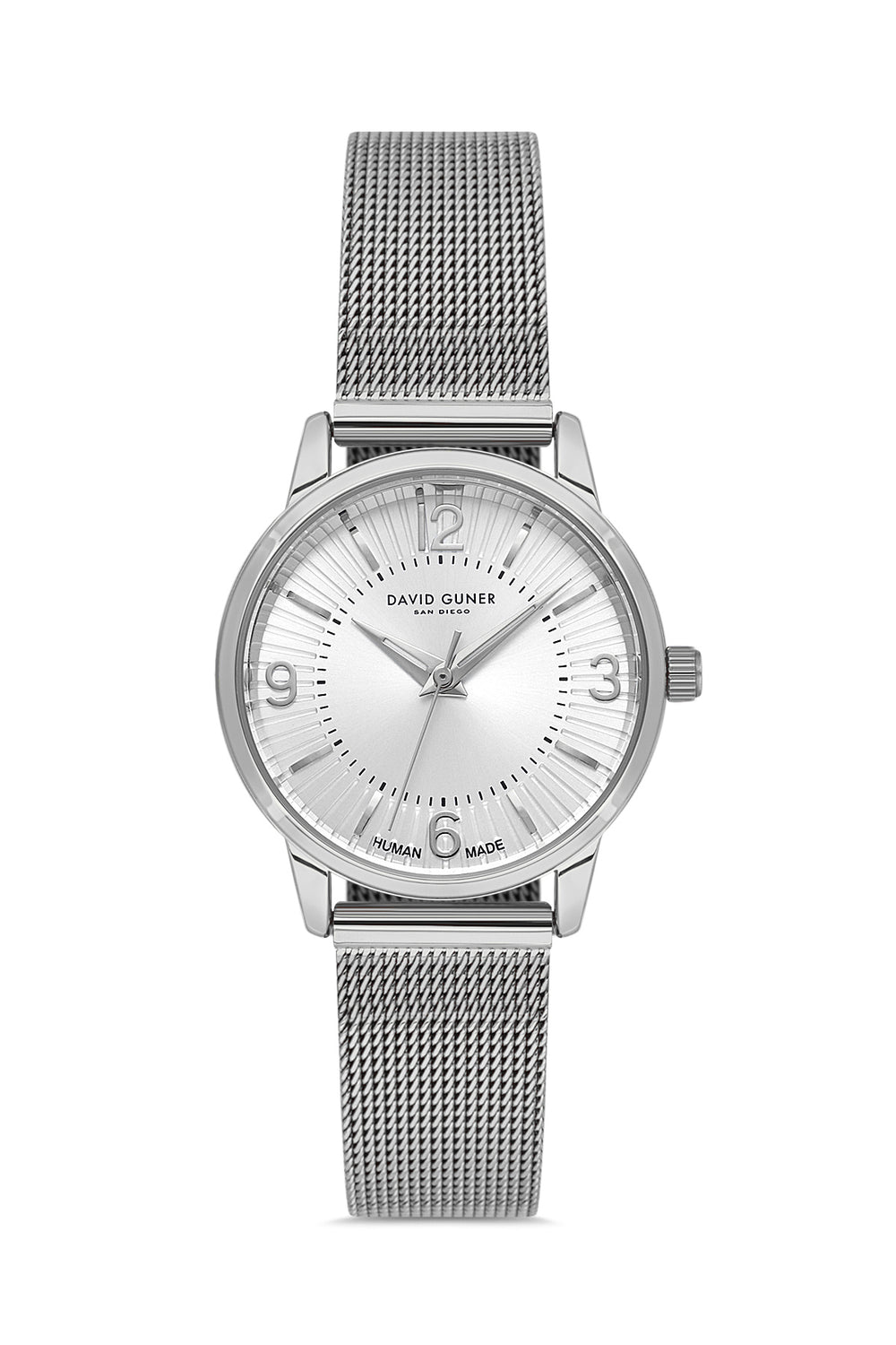 DAVID GUNER Kadın Kol Saati Gümüş Kadran Gümüş Kaplama DG-9059LC-A1