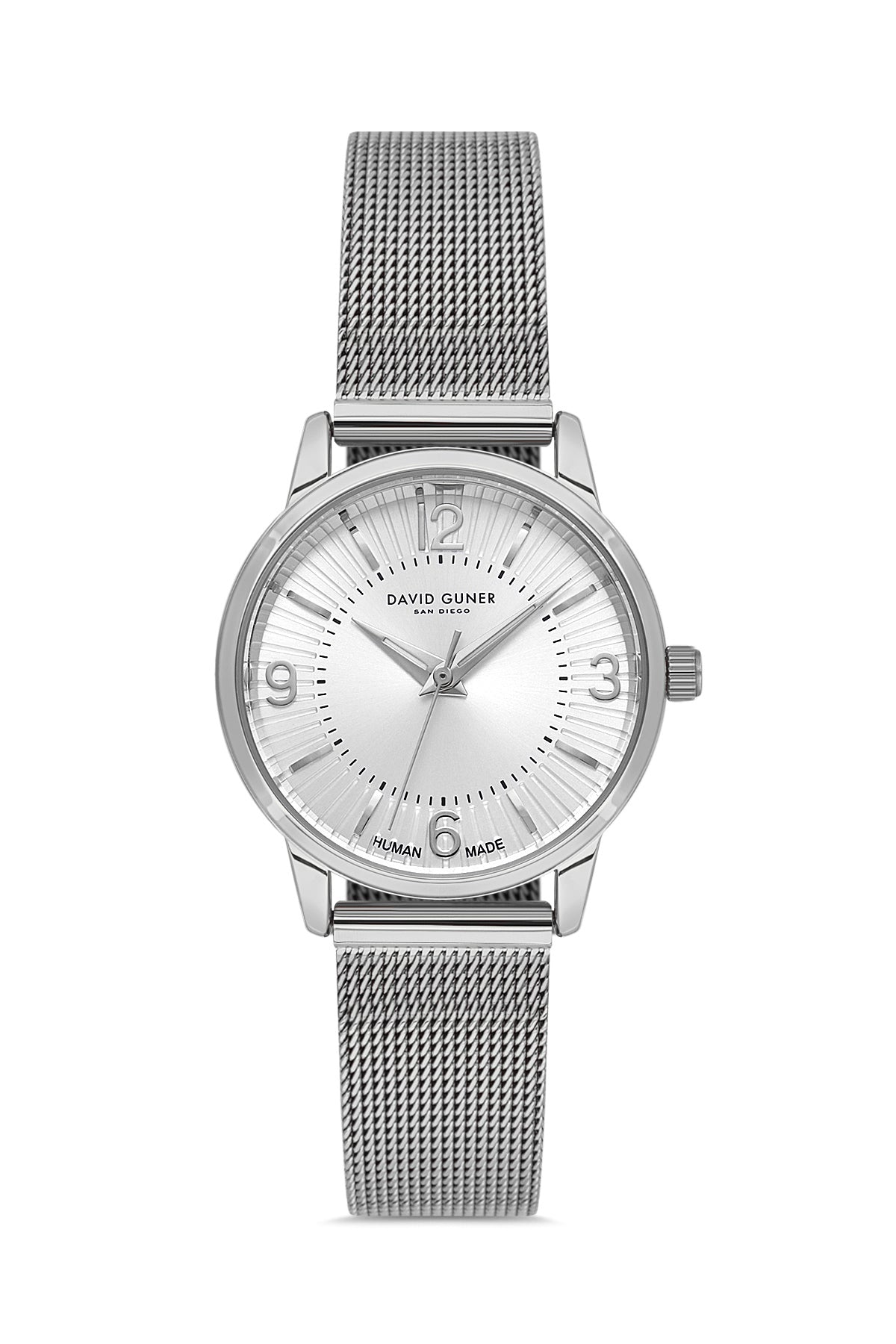 DAVID GUNER Kadın Kol Saati Gümüş Kadran Gümüş Kaplama DG-9059LC-A1