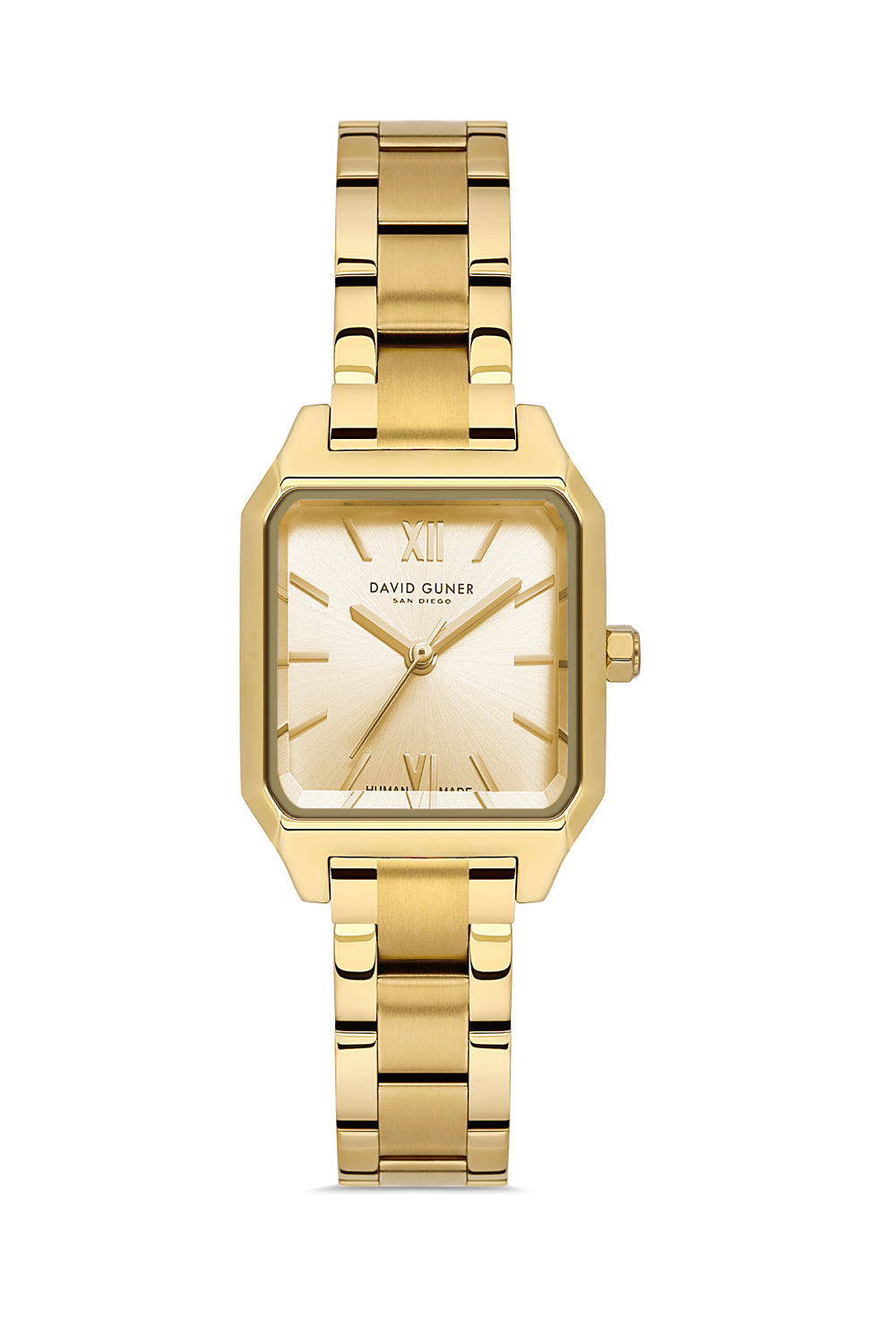 DAVID GUNER Kadın Kol Saati Sarı Kadran Sarı Kaplama DG-9077LA-B4