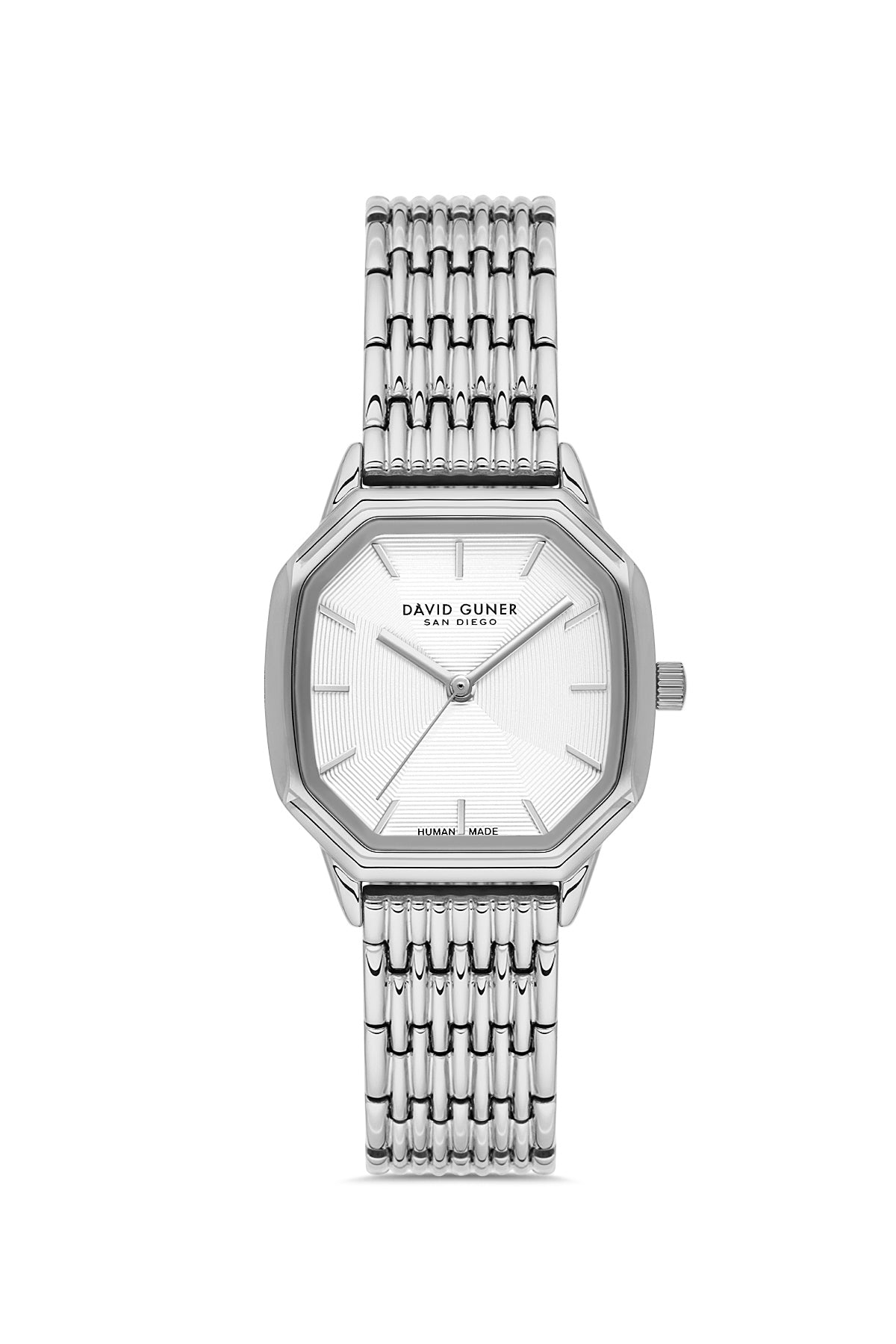 DAVID GUNER Kadın Kol Saati Gümüş Kadran Gümüş Kaplama DG-9122LA-A1