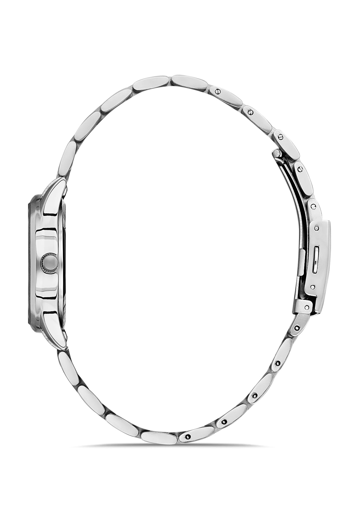 David Guner Kadın Gümüş Kadranlı Gümüş Çelik Kol Saati - DG-8195LA-A1