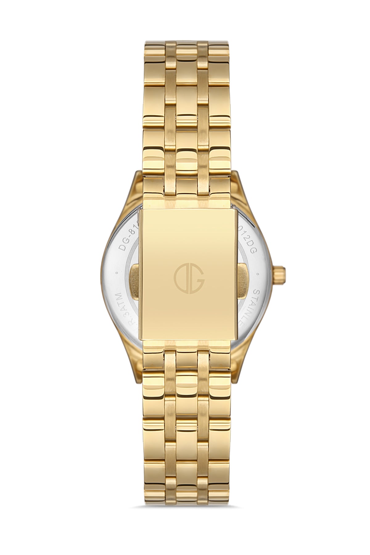 David Guner Kadın Gümüş Kadranlı Sari Çelik Kol Saati - DG-8195LA-B1