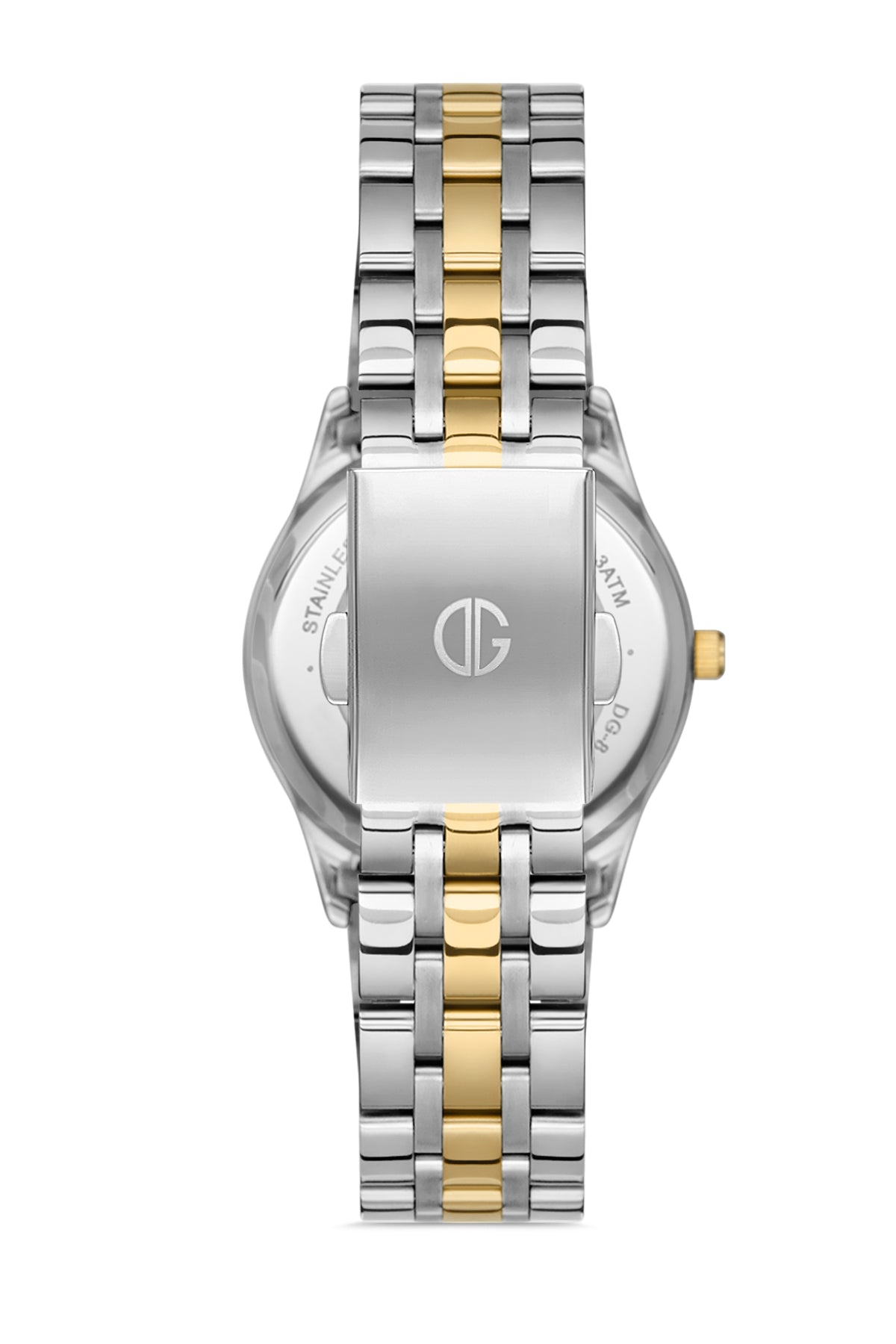 David Guner Kadın Gümüş Kadranlı Sari beyaz Çelik Kol Saati - DG-8195LA-D1