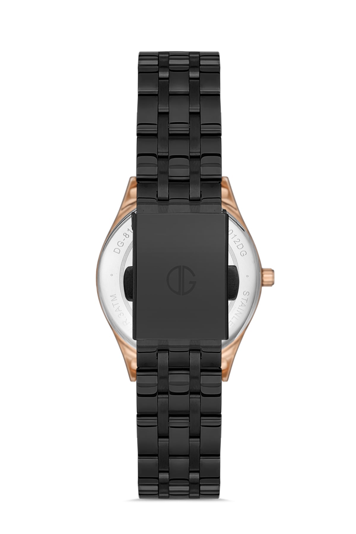 David Guner Kadın Si̇yah Kadranlı Rose si̇yah Çelik Kol Saati - DG-8195LA-R2