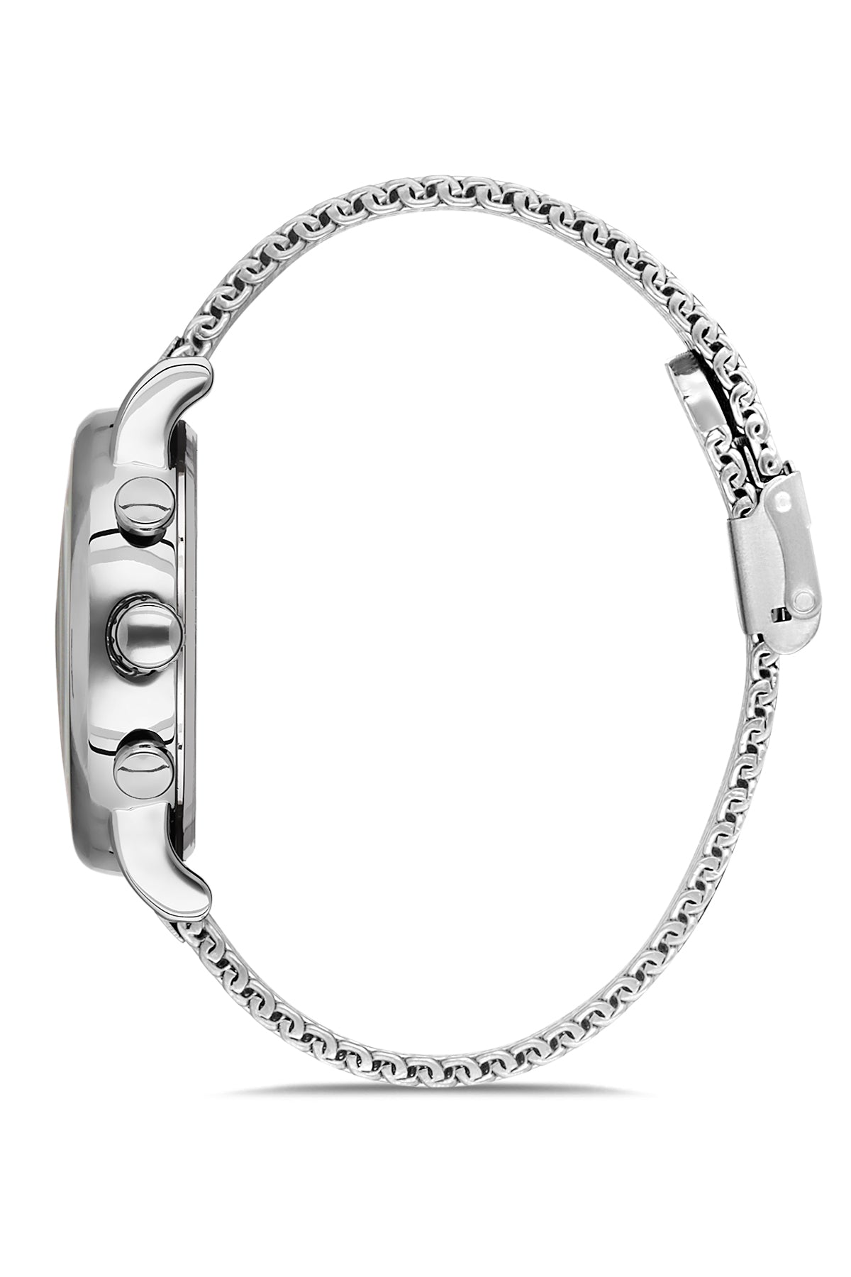 DAVID GUNER KOL SAATİ MAVİ Kadran GÜMÜŞ Kaplama ERKEK - DG-8205GC-A3