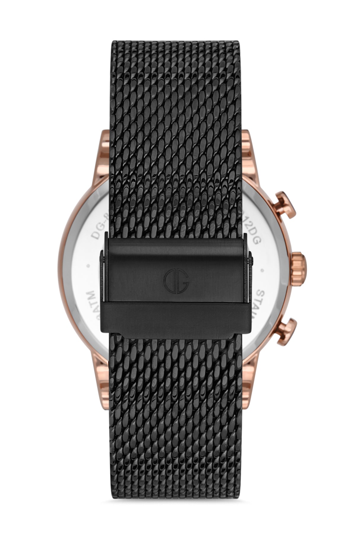DAVID GUNER KOL SAATİ SİYAH Kadran ROSE SİYAH Kaplama ERKEK - DG-8205GC-R2