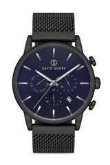 DAVID GUNER KOL SAATİ MAVİ Kadran GUN Kaplama ERKEK - DG-8205GC-V3