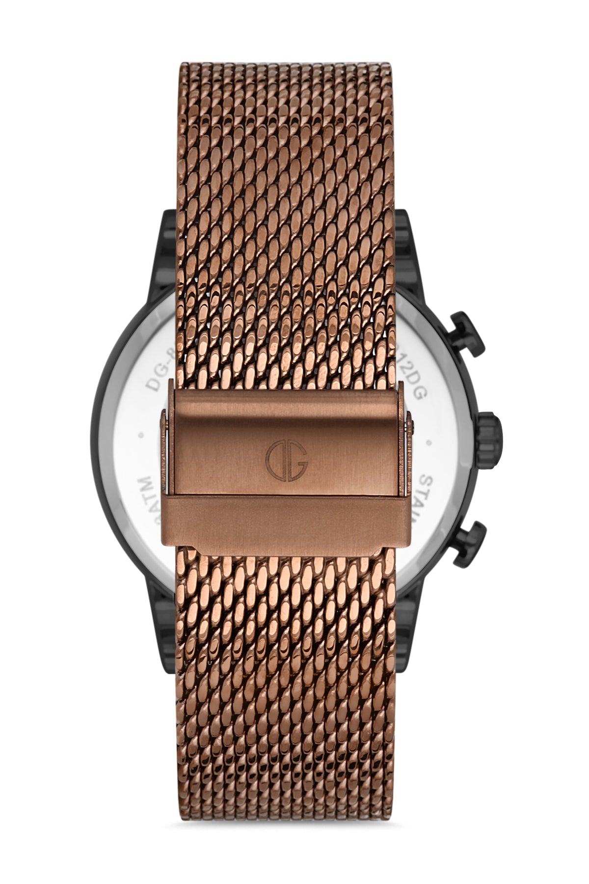 DAVID GUNER KOL SAATİ KAHVERENGİ Kadran SİYAH Kaplama ERKEK - DG-8205GC-X6