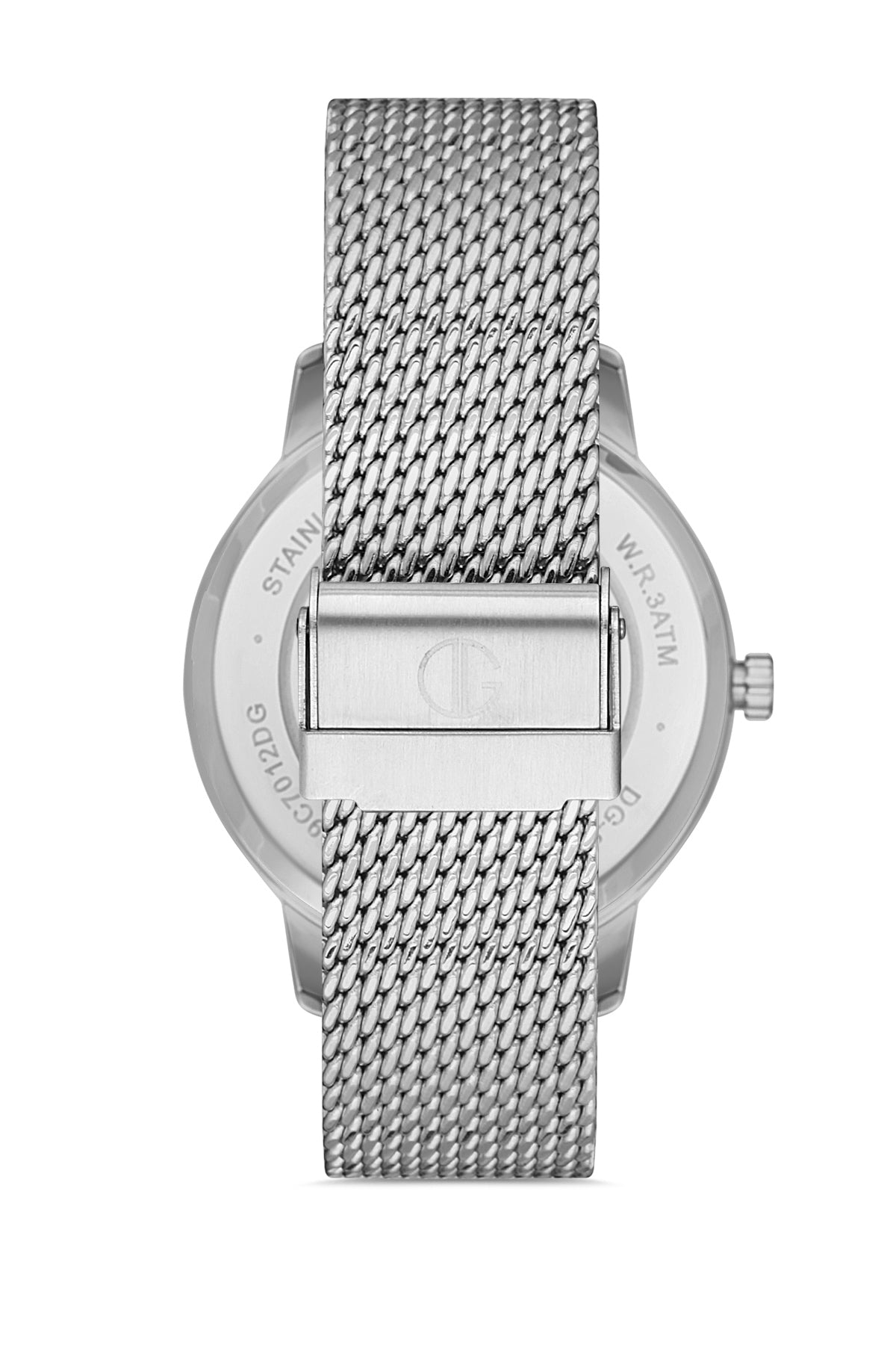 David Guner Erkek Si̇yah Kadranlı Gümüş Çelik Kol Saati - DG-8304GC-A2