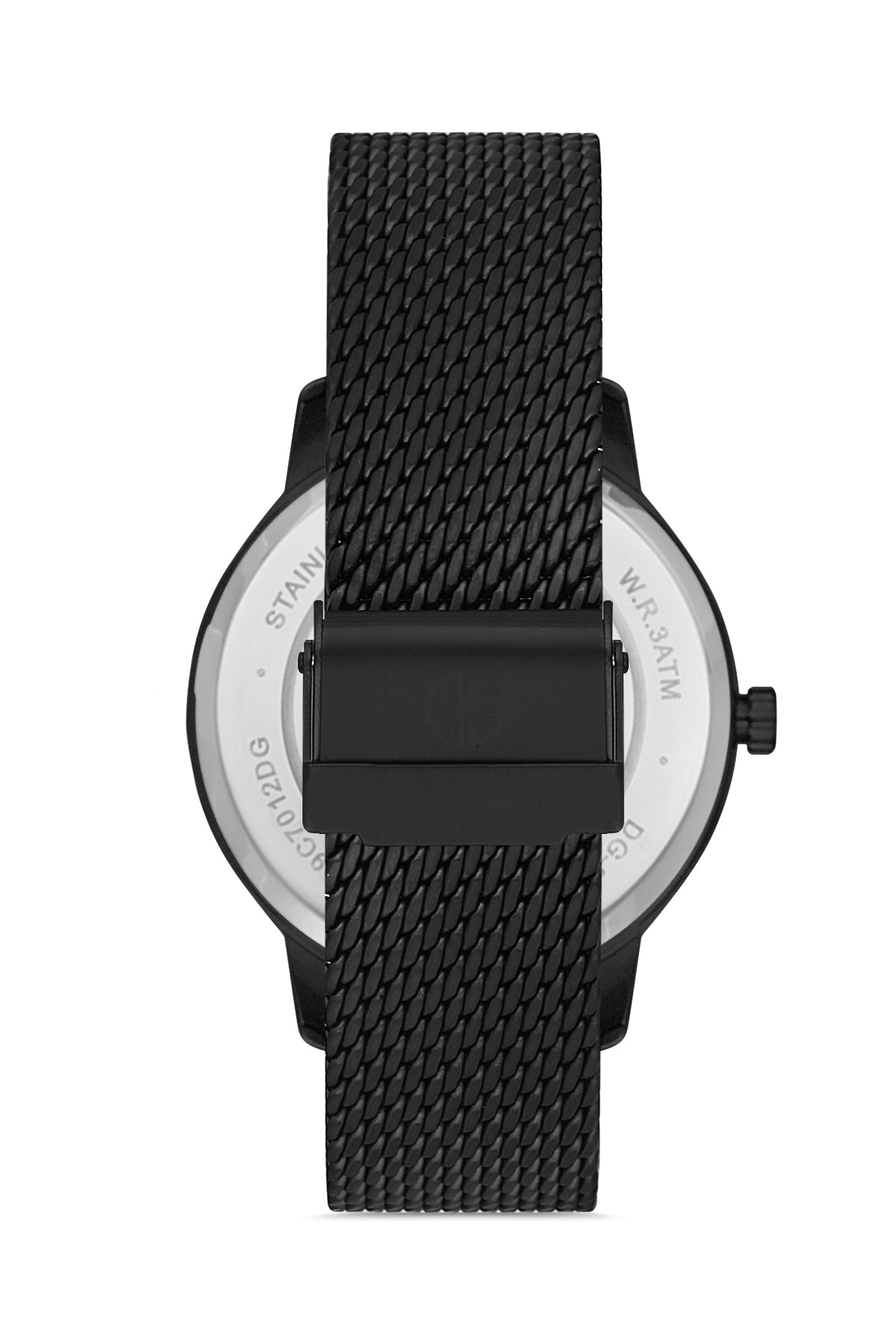 David Guner Erkek Si̇yah Kadranlı Si̇yah Çelik Kol Saati - DG-8304GC-G2E