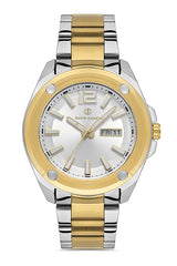 DAVID GUNER SARI BEYAZ KAPLAMALI BEYAZ KADRANLI ERKEK KOL SAATİ DG-8306GA-D1