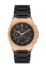 DAVID GUNER ROSE SİYAH KAPLAMALI SİYAH KADRANLI ERKEK KOL SAATİ DG-8307GA-R2