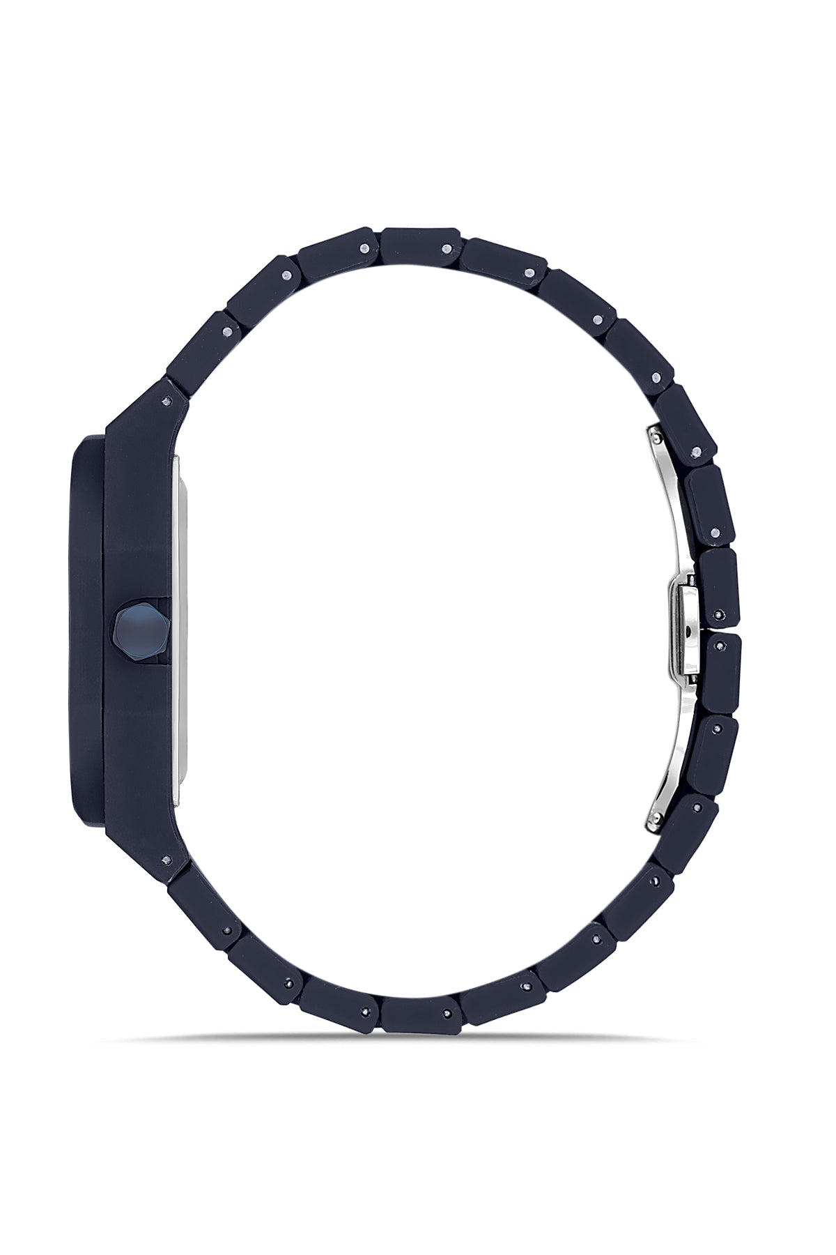 DAVID GUNER Mavi Kadranlı Mavi Polikarbon Kayışlı Düz Erkek Saati - DG-8701GA-H3