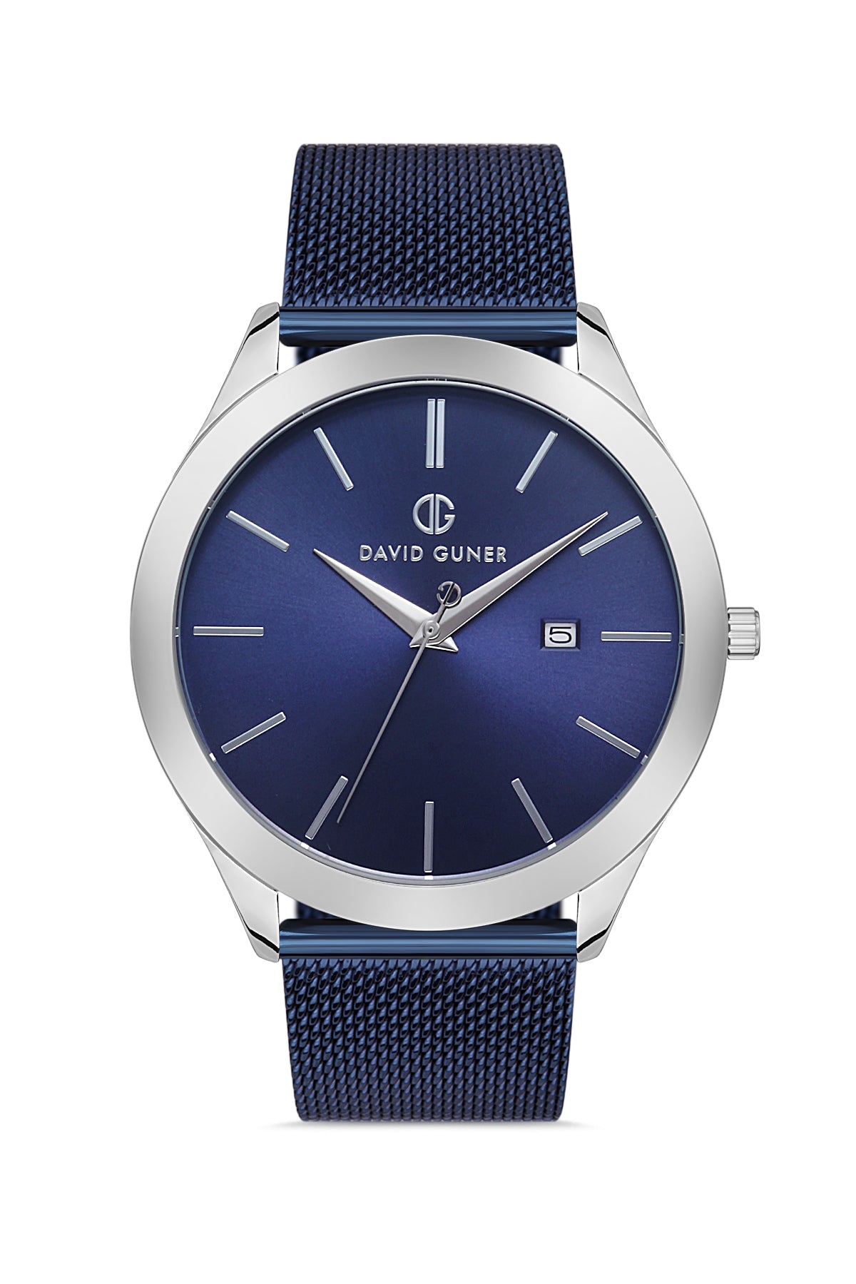 DAVID GUNER MAVİ KAPLAMALI MAVİ KADRANLI ERKEK KOL SAATİ - DG-8179GC-L3