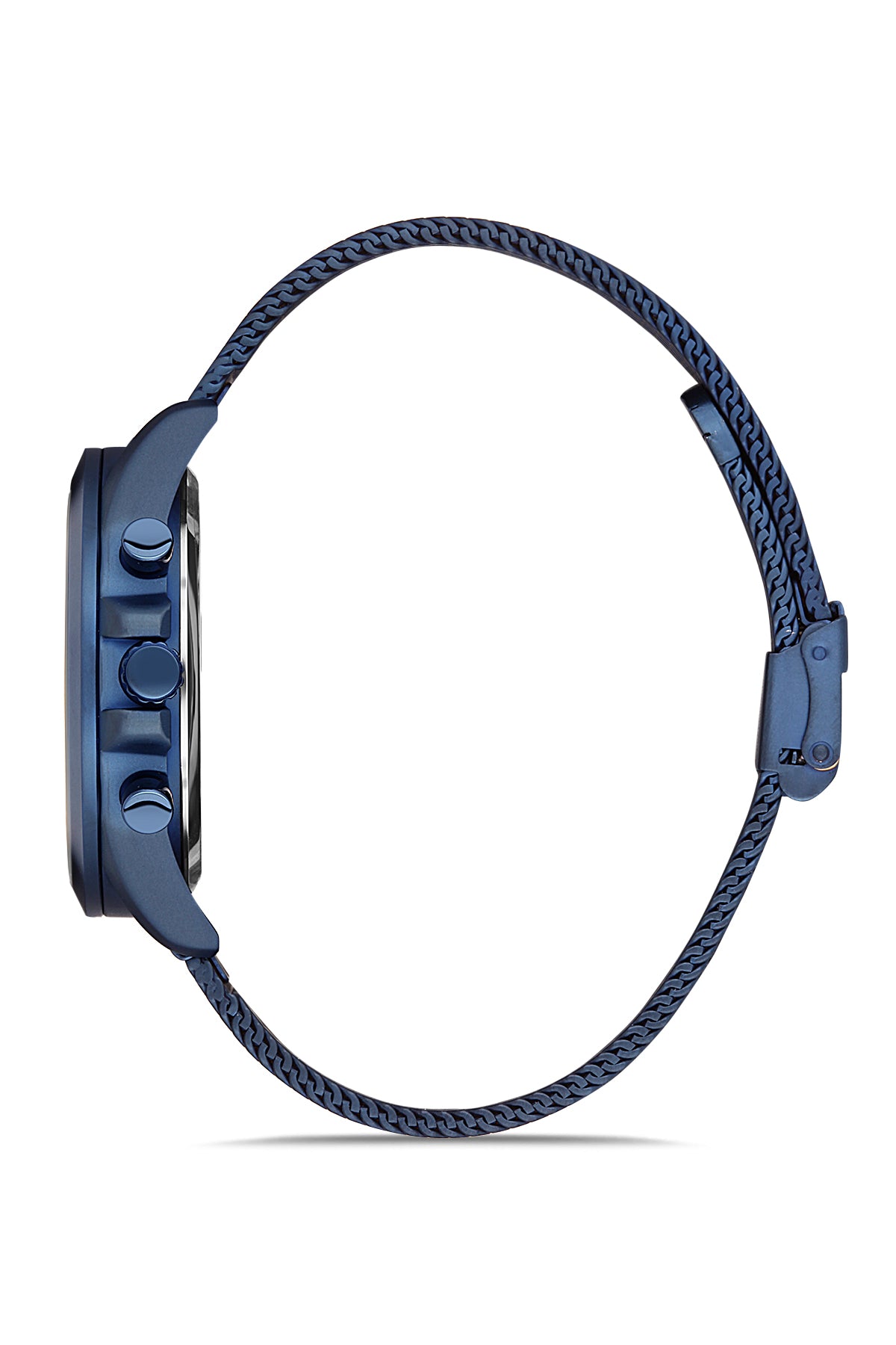 DAVID GUNER MAVİ KAPLAMALI RENKLİ CAMLI ERKEK KOL SAATİ - DG-8323GC-H3E