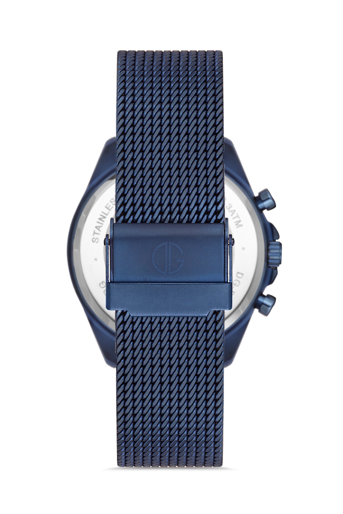 DAVID GUNER MAVİ KAPLAMALI RENKLİ CAMLI ERKEK KOL SAATİ - DG-8323GC-H3E