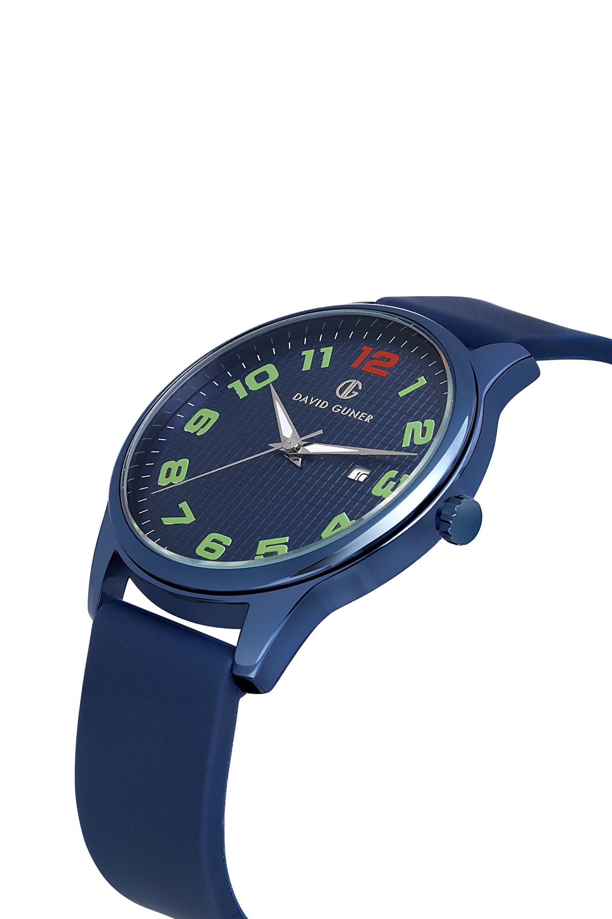 DAVID GUNER MAVİ KAPLAMALI MAVİ KADRANLI ERKEK KOL SAATİ DG-8689GD-H3