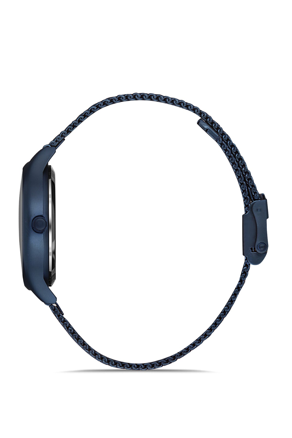 DAVID GUNER Blue Coated Blue Dial Women's Watch