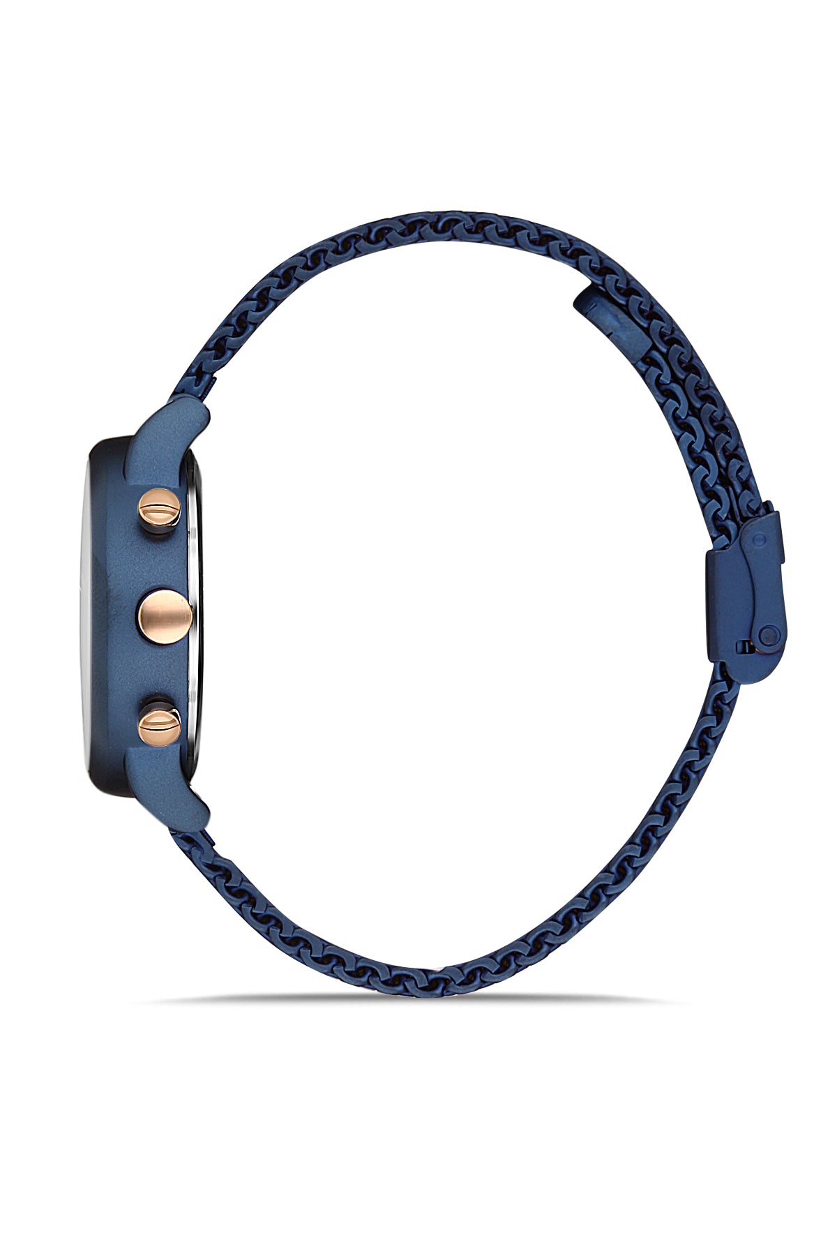 DAVID GUNER MAVİ KAPLAMALI MAVİ KADRANLI KADIN KOL SAATİ - DG-8322LC-H3E