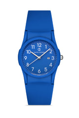 DAVID GUNER MAVİ KAPLAMALI MAVİ KADRANLI KADIN KOL SAATİ DG-8463LD-H3