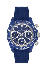 DAVID GUNER Polikarbon Mavi Kordon Unisex Kol Saati - DG-8658GD-H3