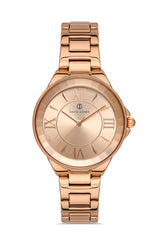 DAVID GUNER Roma Rakamlı Rose Kadranlı Rose Paslanmaz Masif Çelik Kadın Kol Saati - DG-8097LA-C5