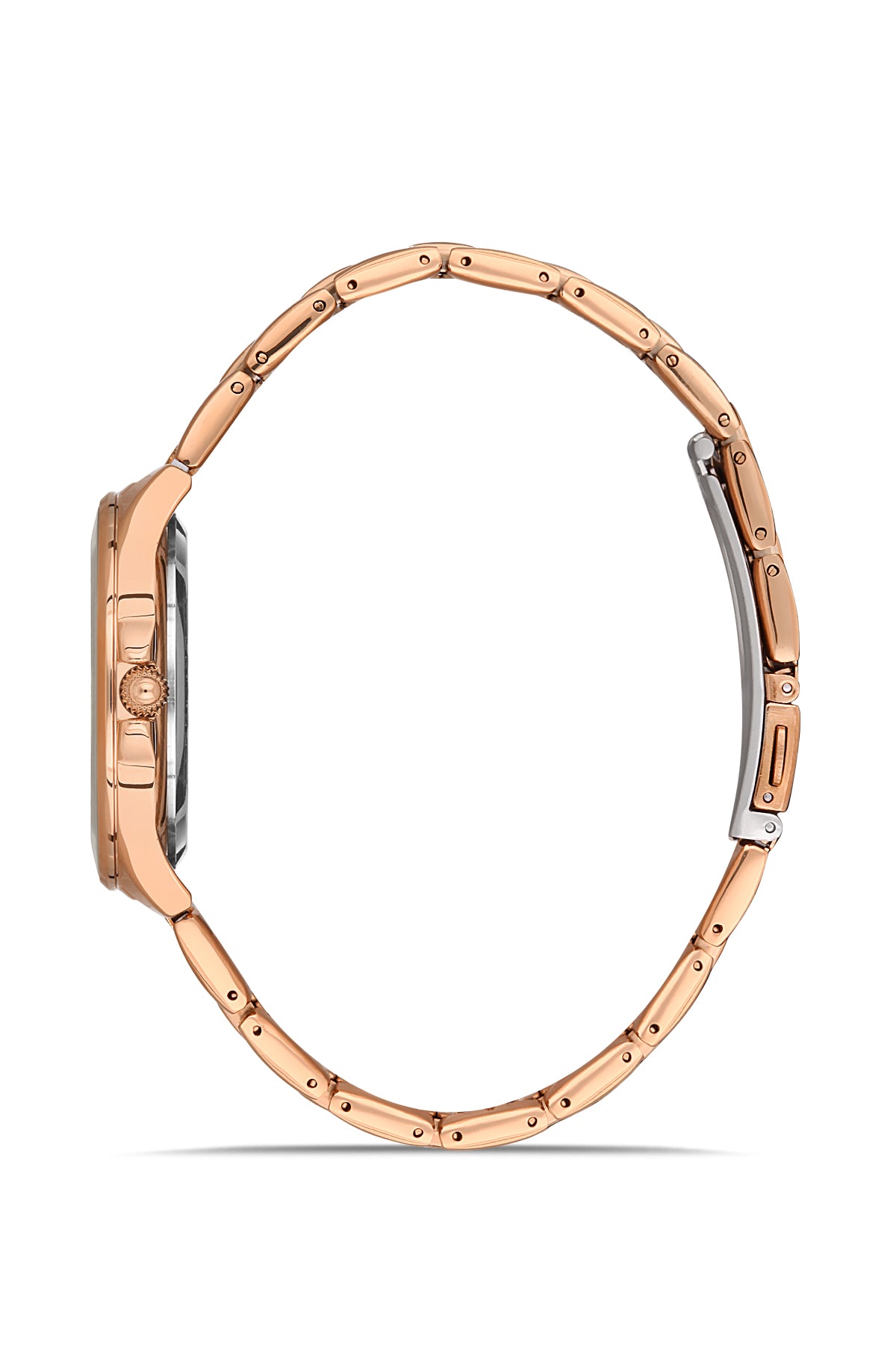 DAVID GUNER Roma Rakamlı Rose Kadranlı Rose Paslanmaz Masif Çelik Kadın Kol Saati - DG-8097LA-C5