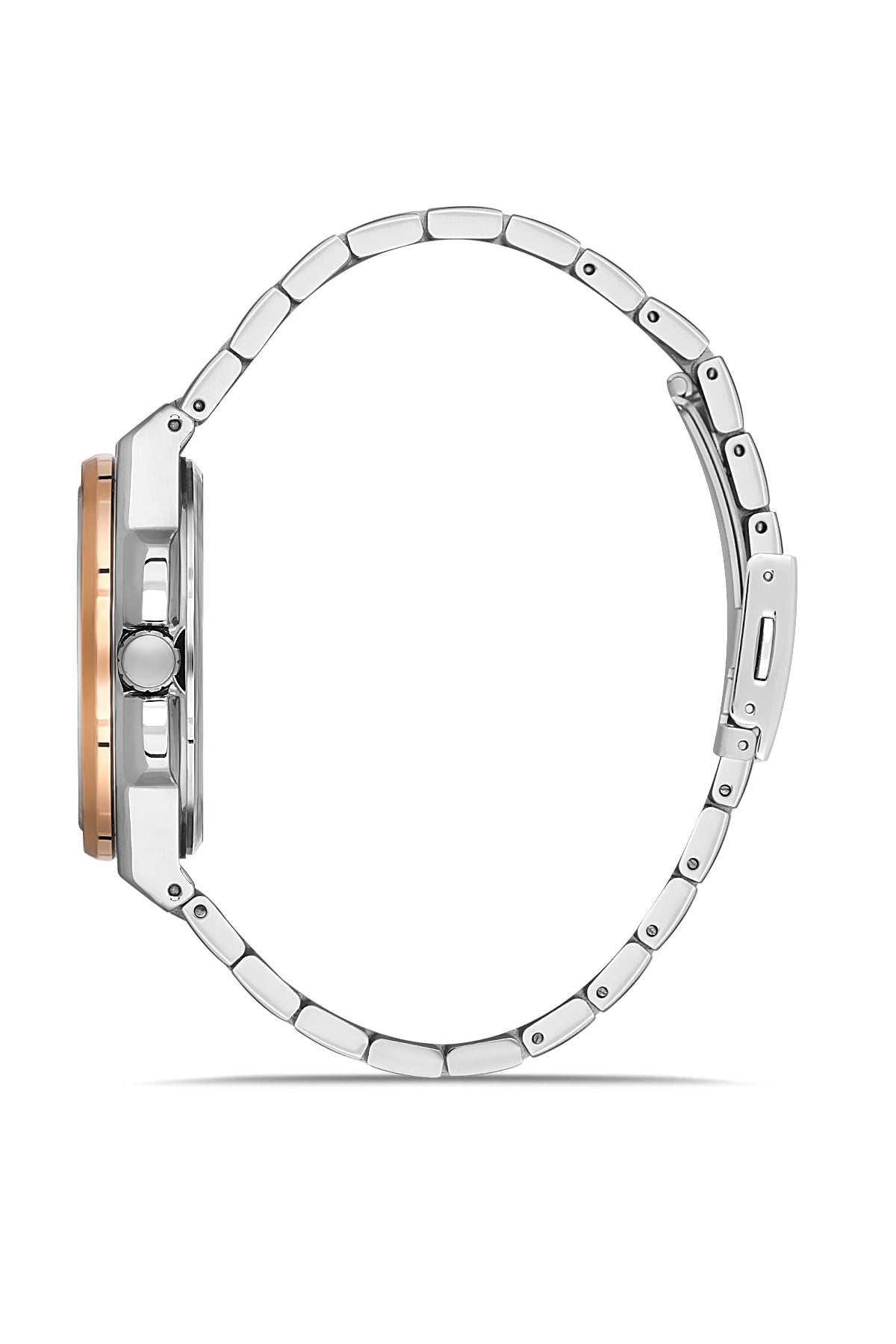 DAVID GUNER ROSE BEYAZ KAPLAMALI BEYAZ KADRANLI ERKEK KOL SAATİ DG-8870GA-E1