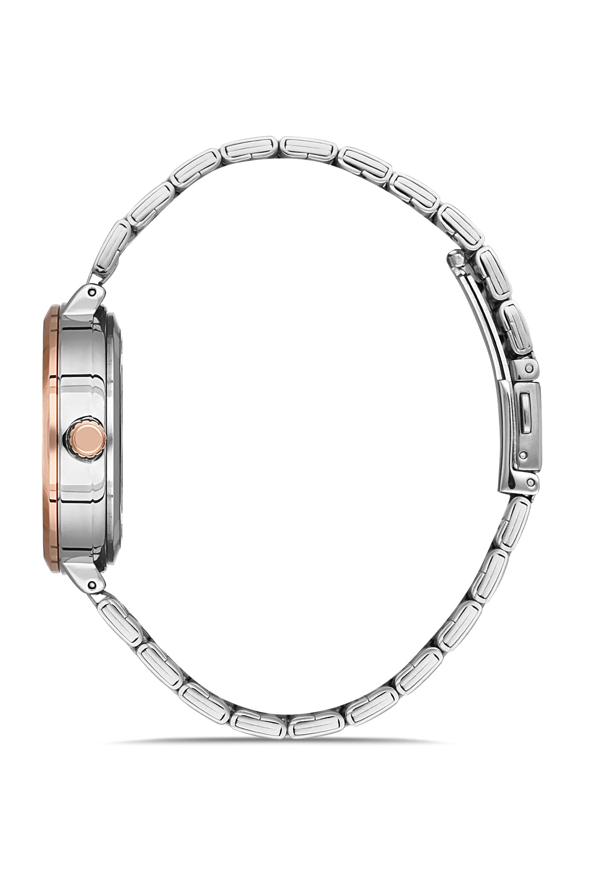 DAVID GUNER ROSE BEYAZ KAPLAMALI BEYAZ KADRANLI KADIN KOL SAATİ - DG-8222LA-E1