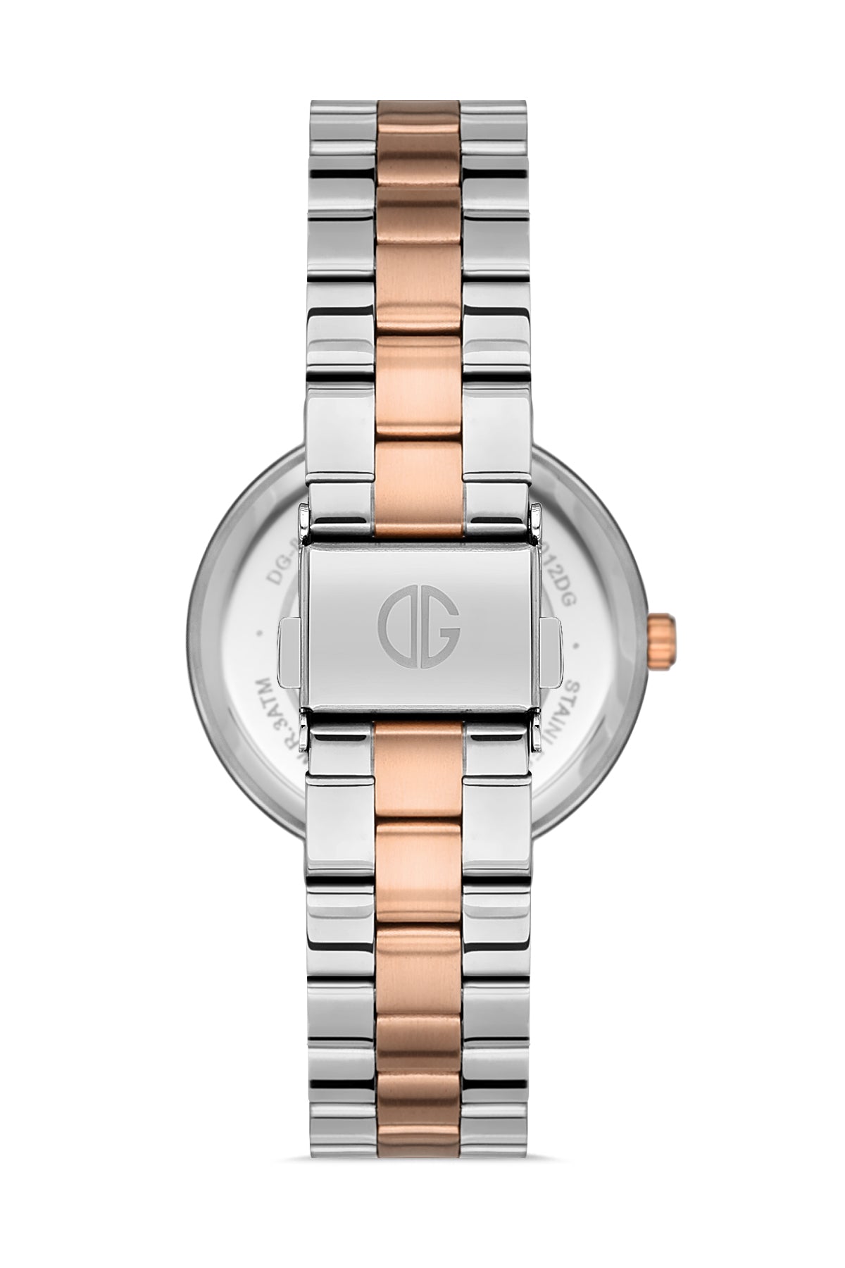 DAVID GUNER ROSE BEYAZ KAPLAMALI BEYAZ KADRANLI KADIN KOL SAATİ - DG-8222LA-E1