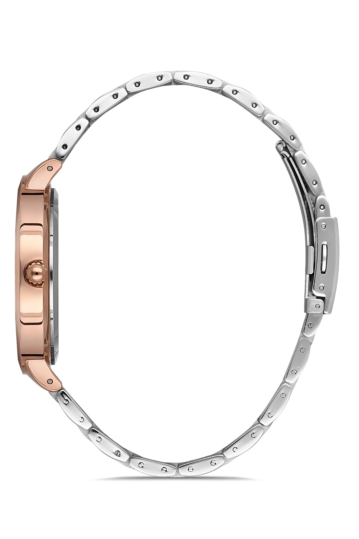 DAVID GUNER ROSE BEYAZ KAPLAMALI GRİ KADRANLI ERKEK KOL SAATİ - DG-8146GA-E9