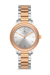 DAVID GUNER Rose White Coated Women's Watch