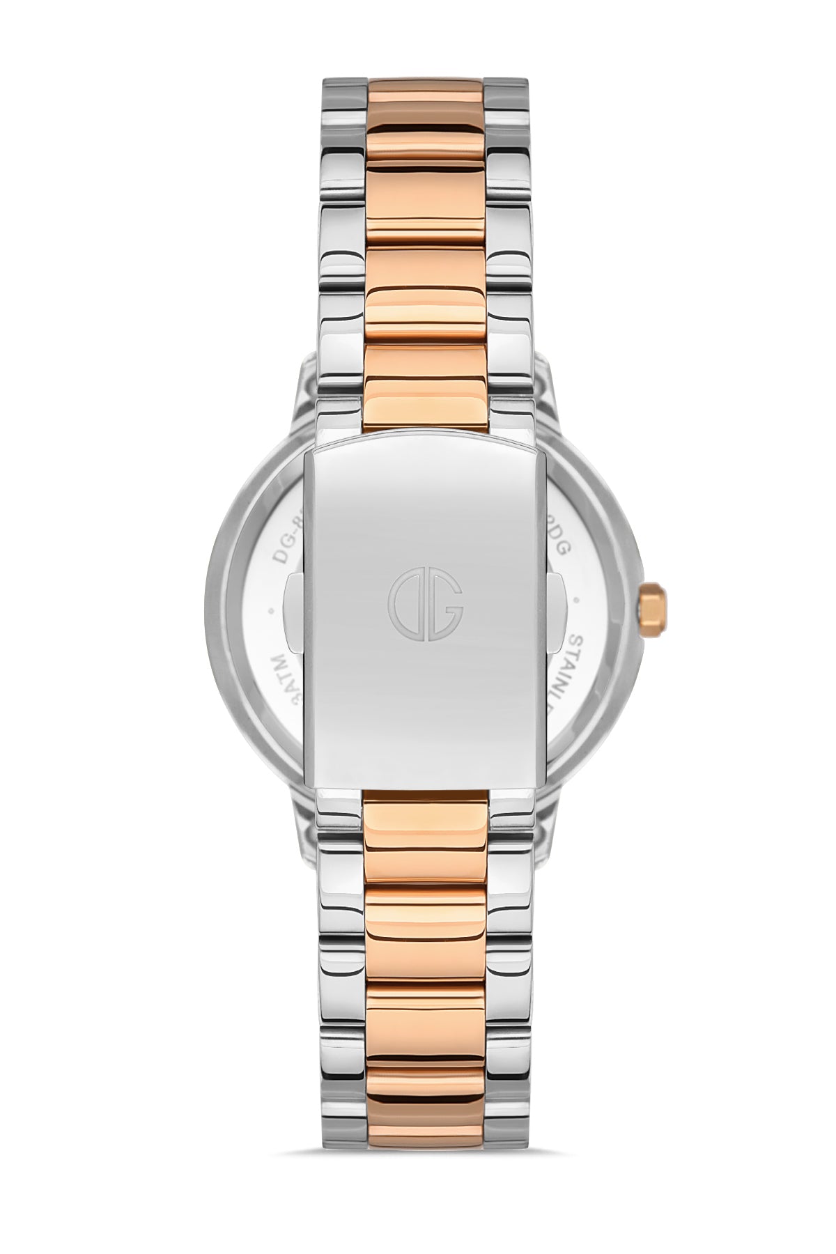 DAVID GUNER Rose White Coated Women's Watch