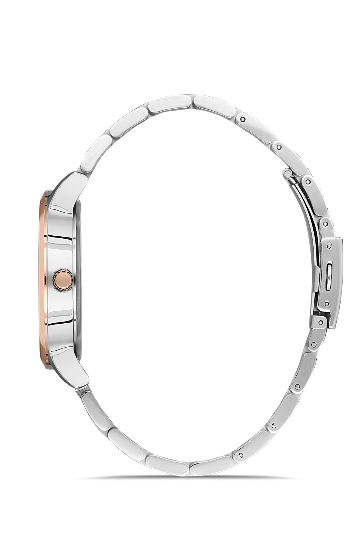 DAVID GUNER ROSE BEYAZ KAPLAMALI KAHVERENGİ KADRANLI ERKEK KOL SAATİ DG-8191GA-E6