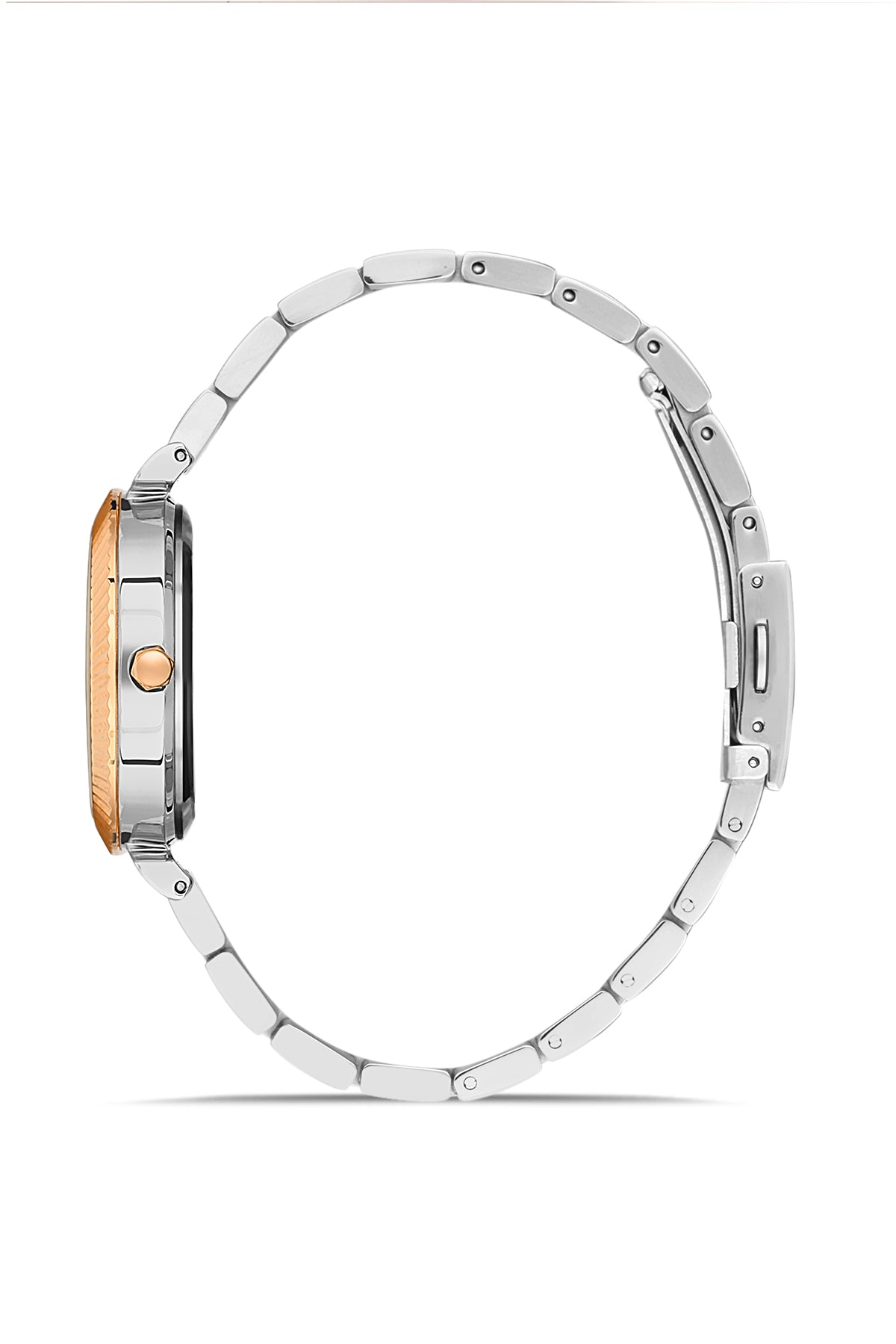 DAVID GUNER ROSE BEYAZ KAPLAMALI KAHVERENGİ KADRANLI KADIN KOL SAATİ DG-8412LA-E6