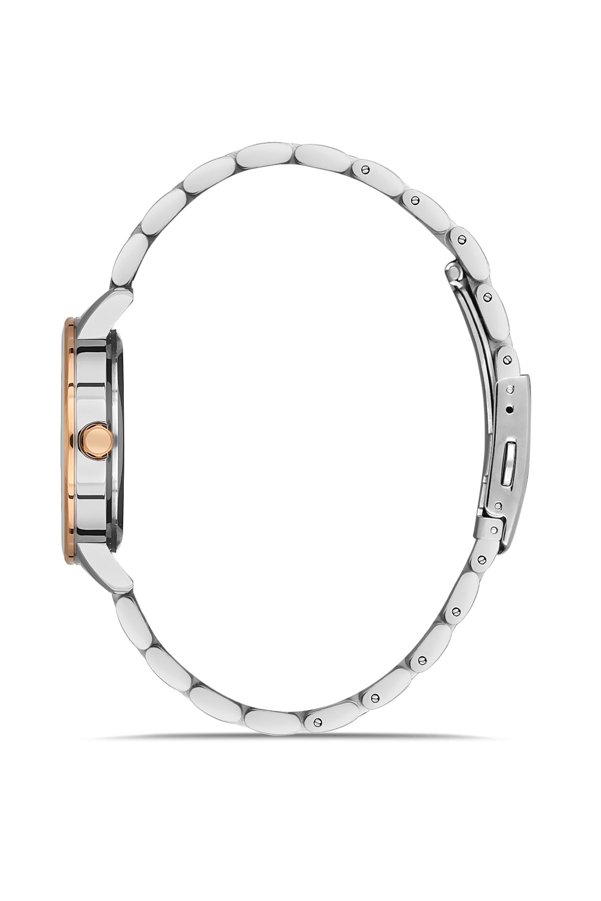 DAVID GUNER Rose Dial Women's Watch