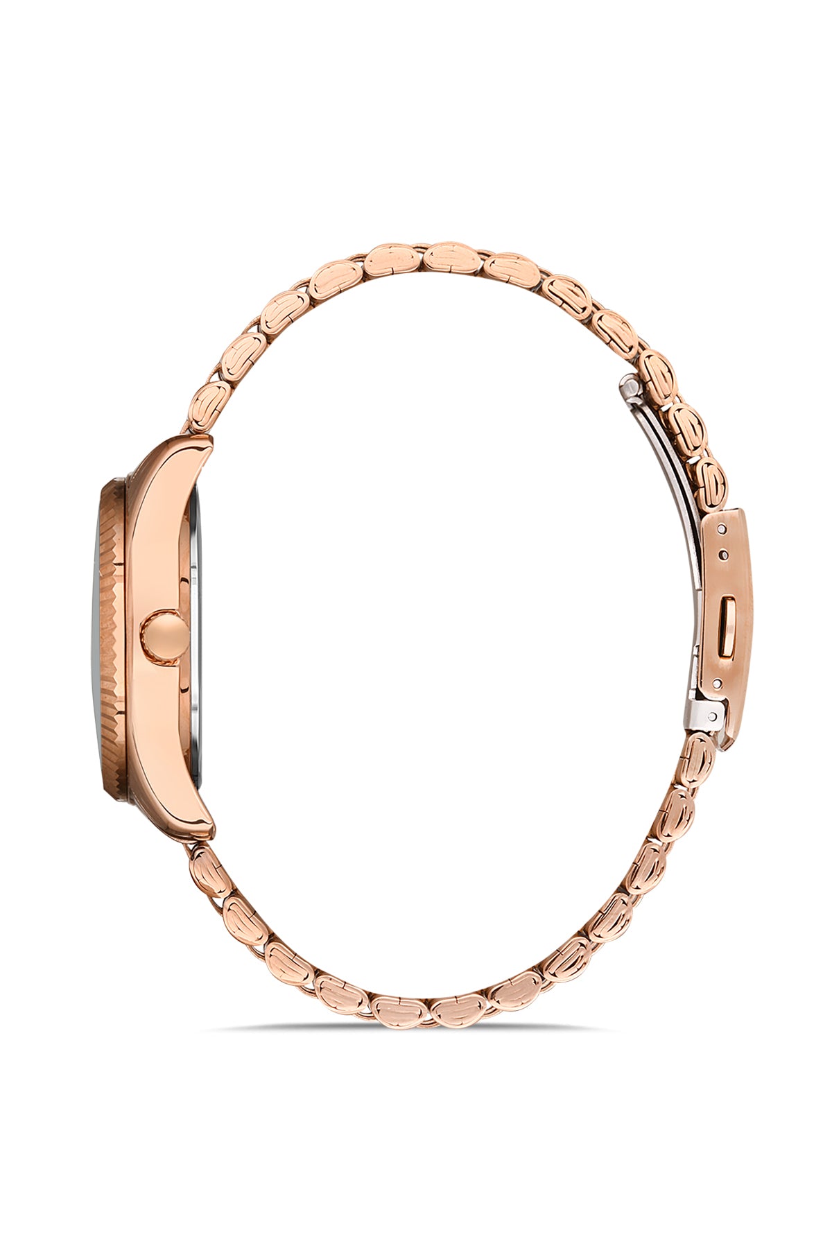 DAVID GUNER Rose Kadranlı Rose Kaplamalı Kadın Kol Saati - DG-8314LA-C5